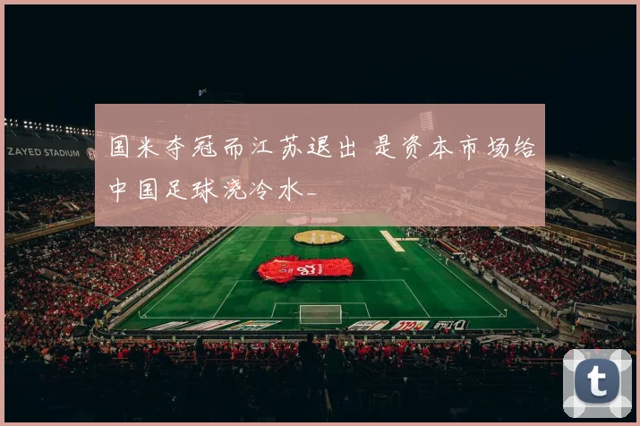 国米夺冠而江苏退出 是资本市场给中国足球浇冷水_